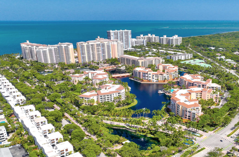 Key Biscayne waterfront homes and wine cooler repair service area