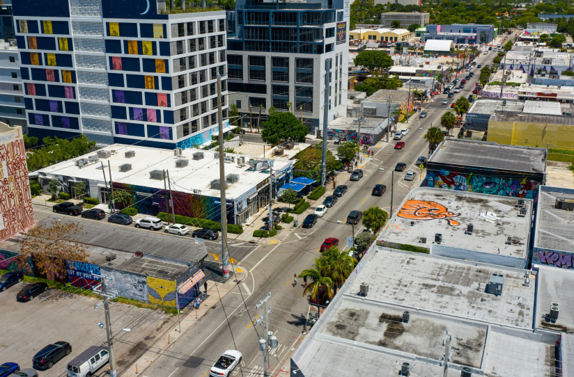 Wynwood mixed-use spaces and wine refrigeration repair area